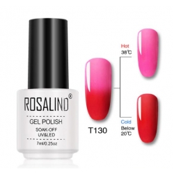Гел Лак Термо 2в1 7ml T130 Rosalind Гел Лак Термо 2в1 7ml T130 Rosalind